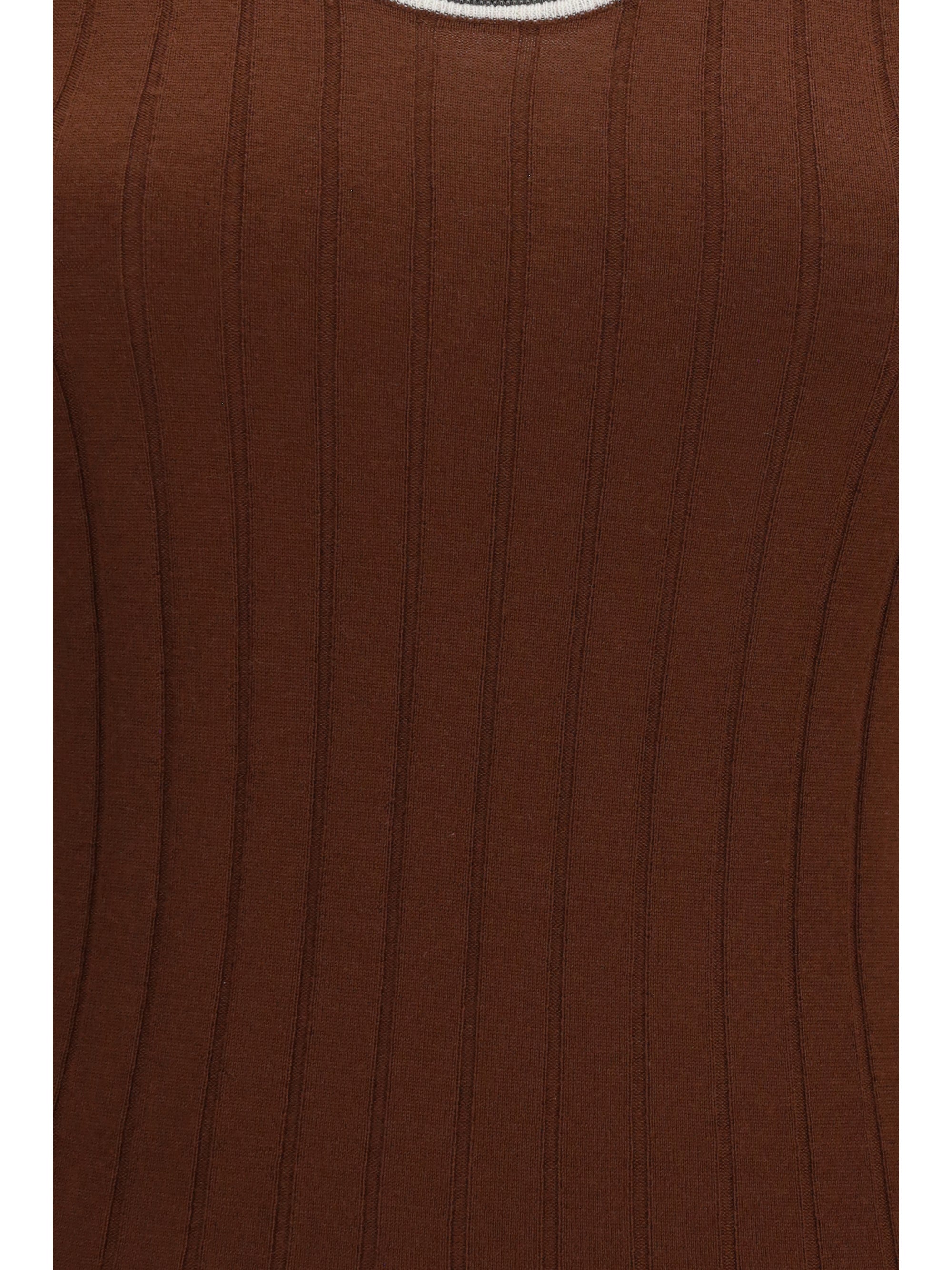ribbed jersey top