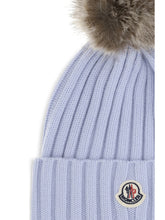 MONCLER OS pom pom wool hat