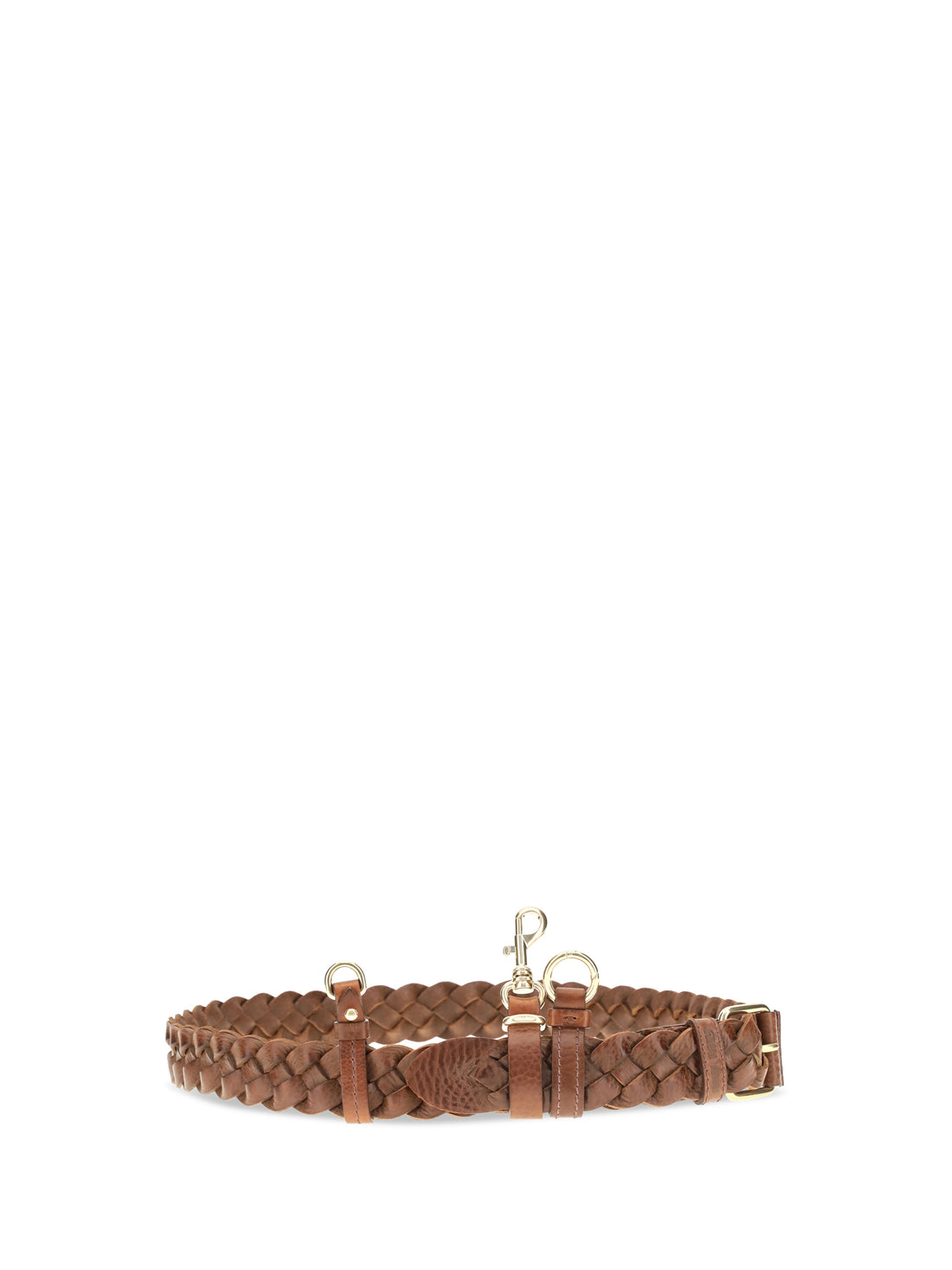 MIU MIU 75 woven leather belt