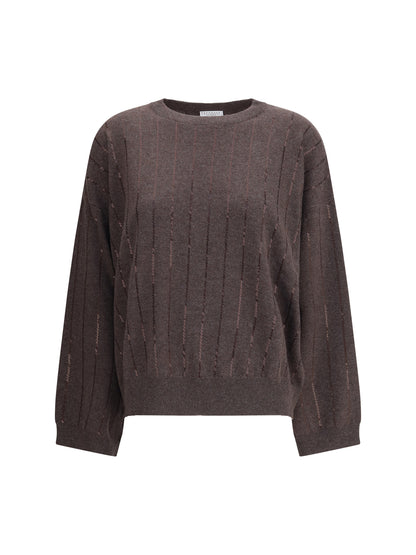 BRUNELLO CUCINELLI L sweater with sequins