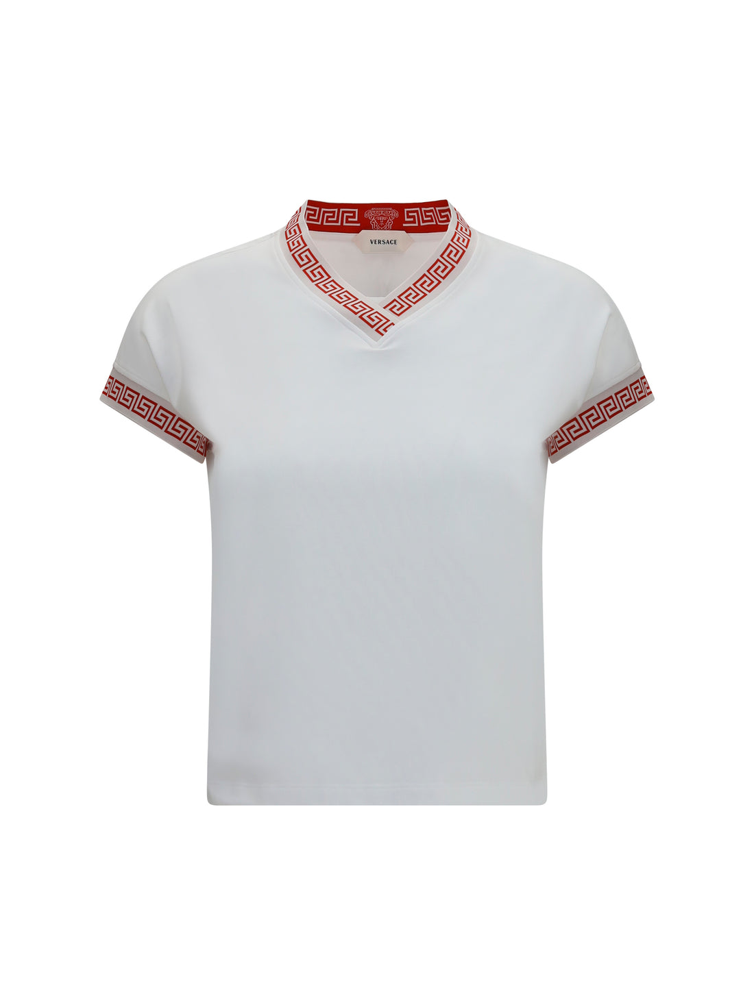 VERSACE 38 t-shirt by versace with greca details 