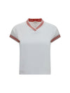 t-shirt by versace with greca details