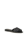 tribute patent leather sandals