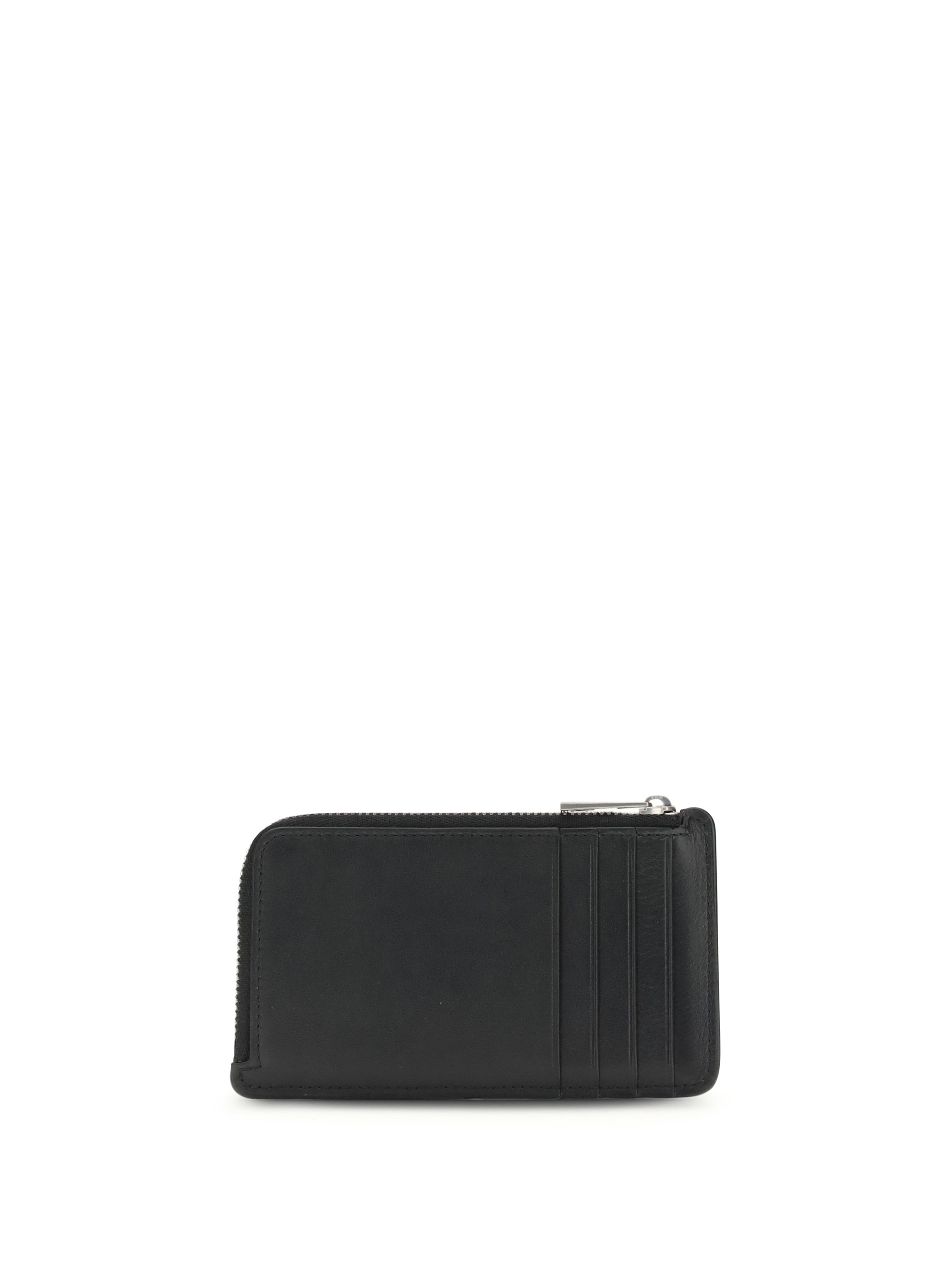LOEWE OS cardholder crafted from glossy calfskin