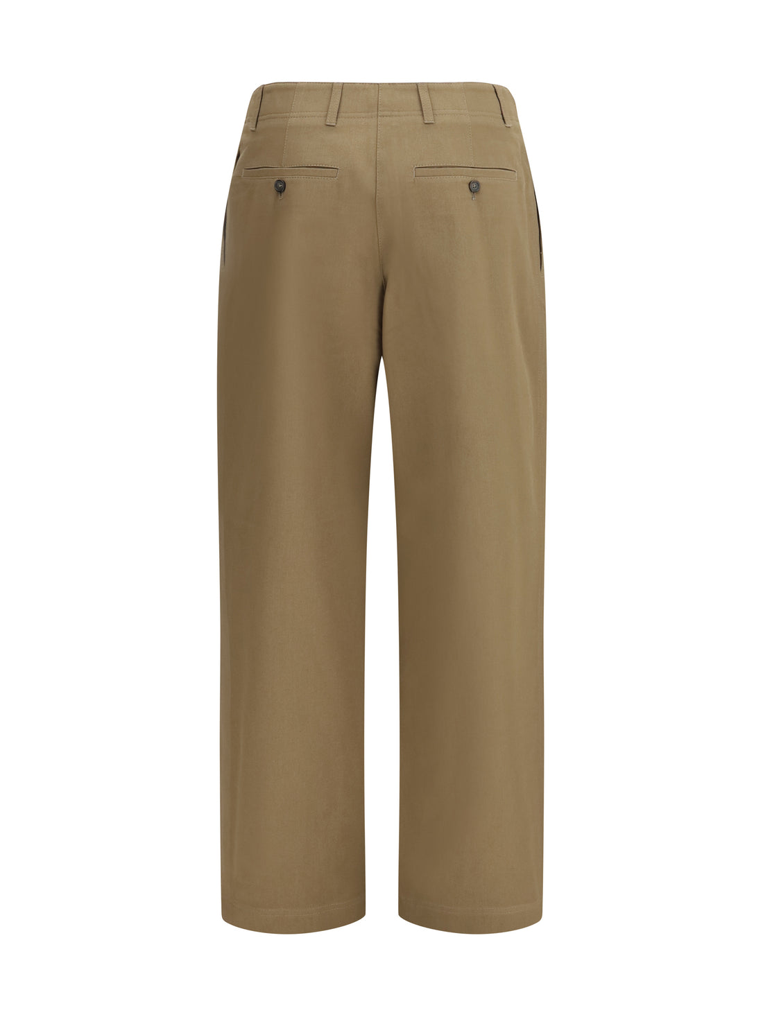 TOTEME 38 straight-leg pants in organic cotton 