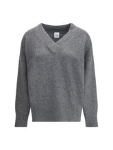 MADELEINE THOMPSON M  v-neck jumper in wool and cashmere
