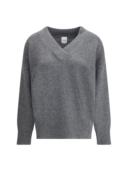 MADELEINE THOMPSON M  v-neck jumper in wool and cashmere
