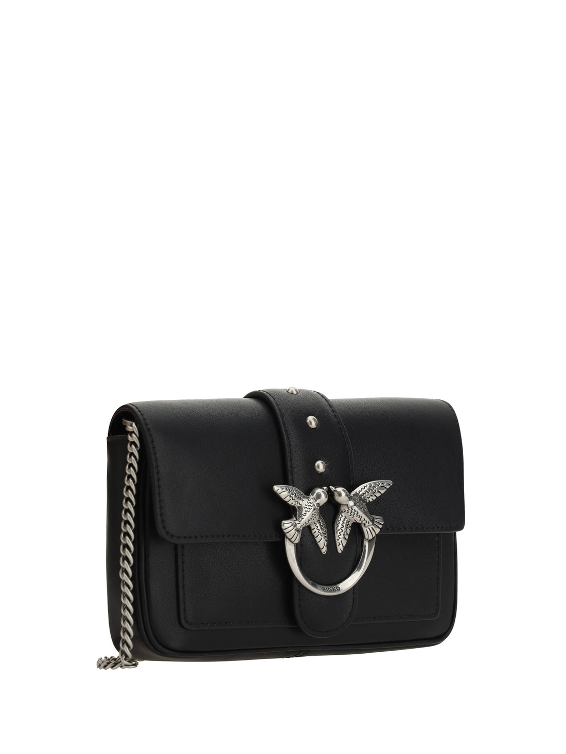 PINKO OS love one shoulder bag