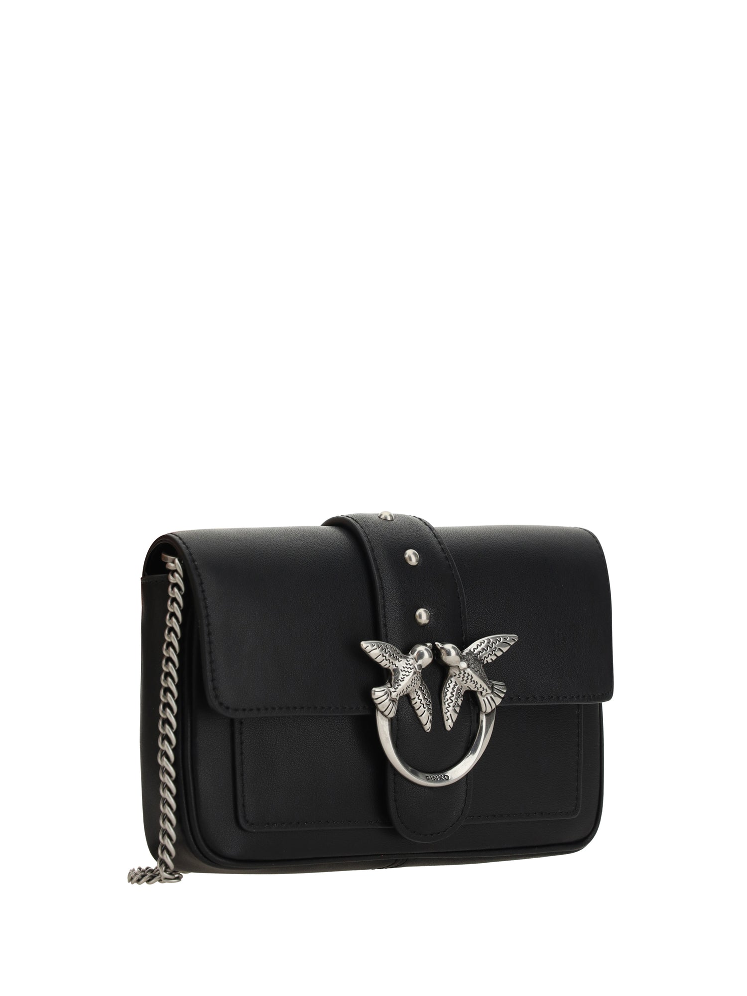 PINKO OS love one shoulder bag