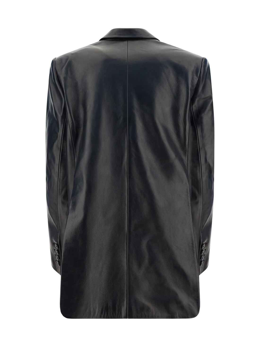 MAGDA BUTRYM 34 leather blazer jacket