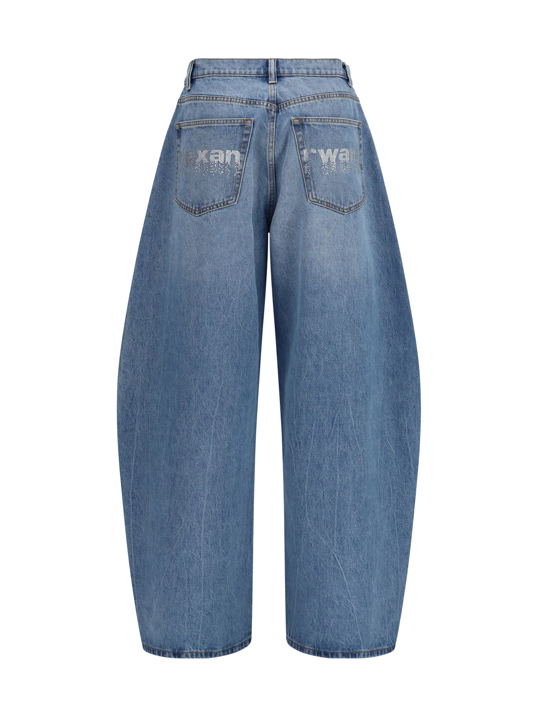 ALEXANDER WANG 24 crystal balloon jeans