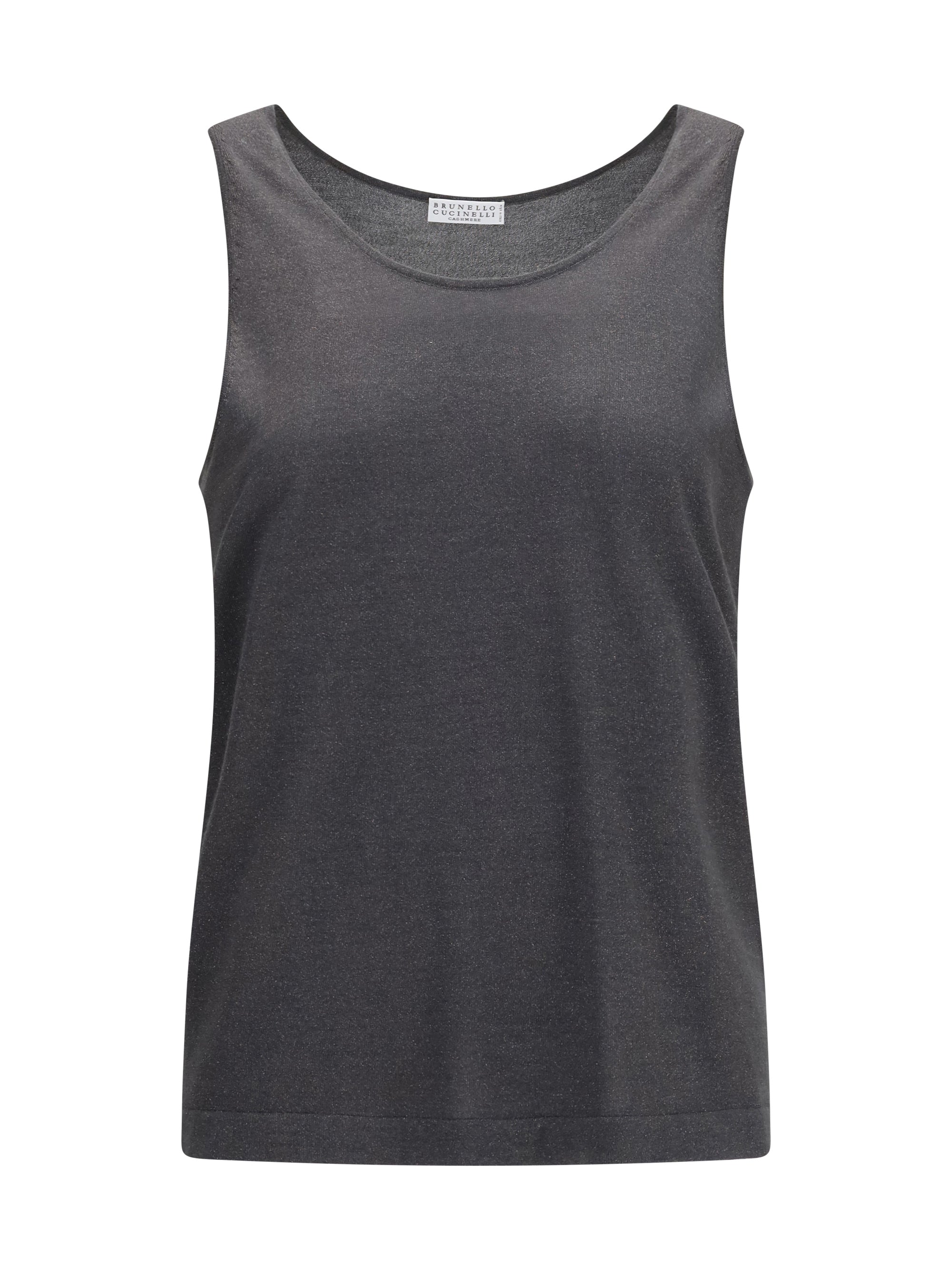 luminous knit tank top
