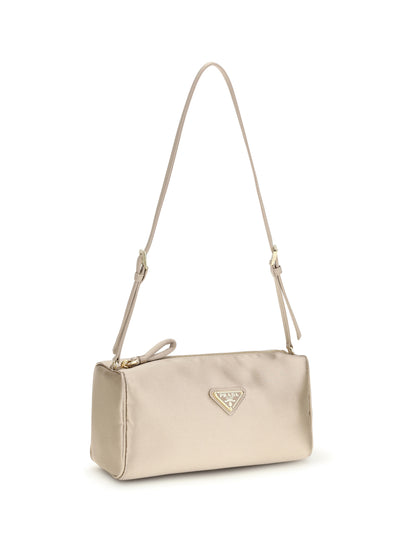 PRADA OS satin shoulder bag