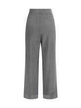 BRUNELLO CUCINELLI L ribbed lurex pants 