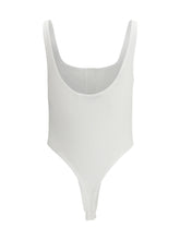 VERSACE 3 ribbed cotton bodysuit 