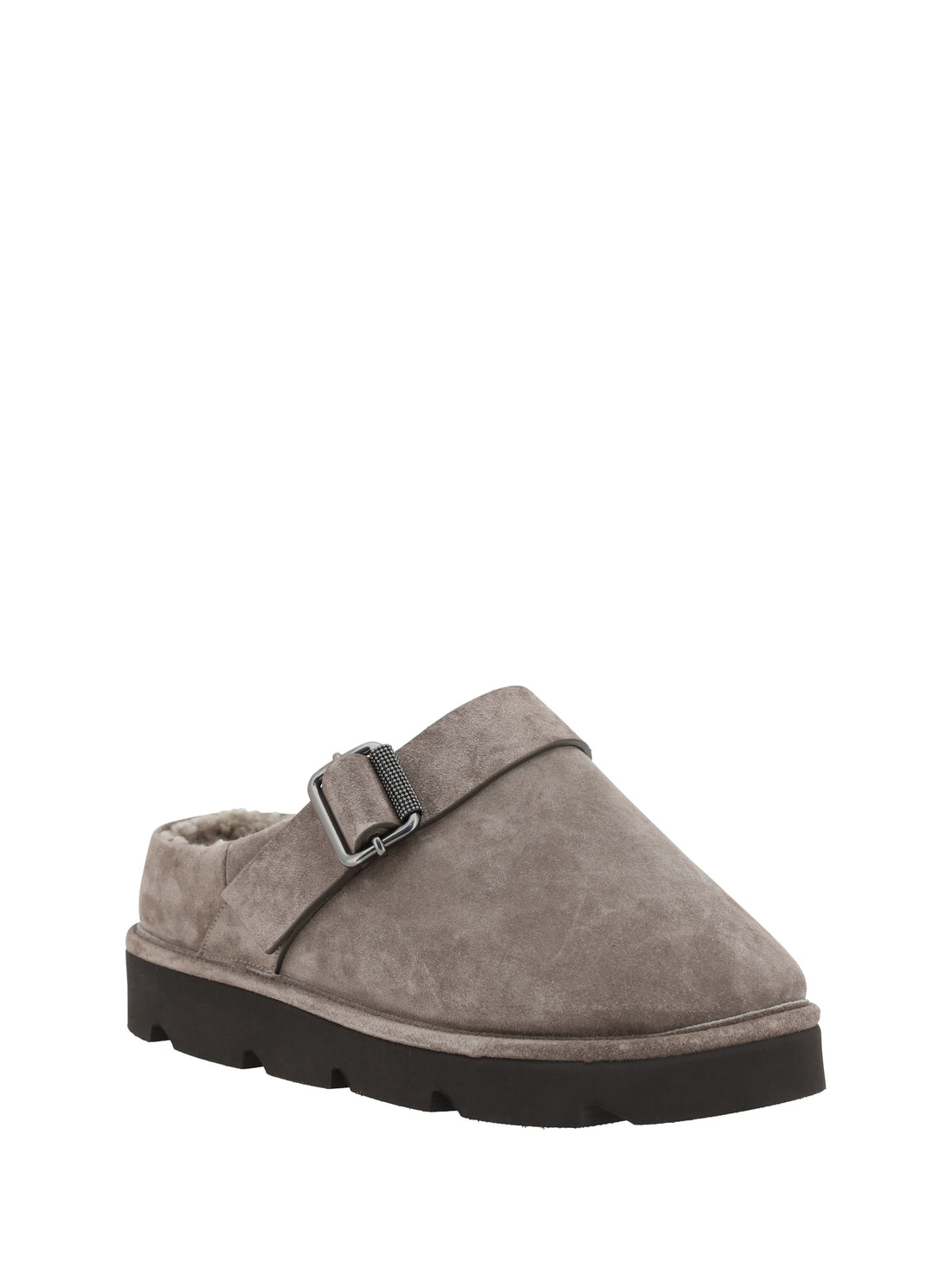 BRUNELLO CUCINELLI 37 fur sabot