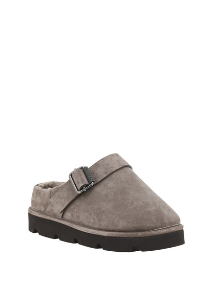 BRUNELLO CUCINELLI 37 fur sabot