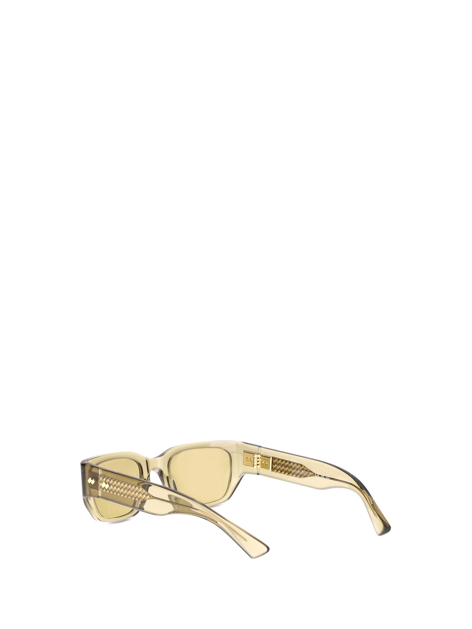 intrecciato square sunglasses