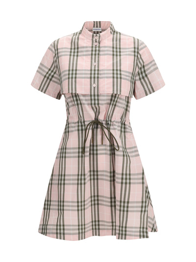 check cotton dress