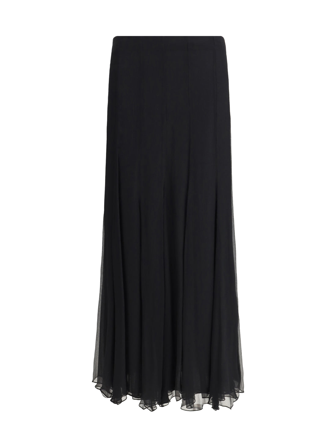 CHLOÉ 36 silk long skirt 