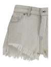 shorts temple bias cutoffs in denim