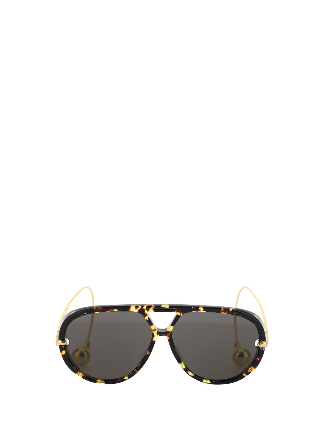 BOTTEGA VENETA OS drop aviator sunglasses