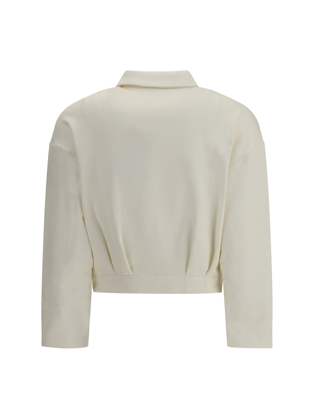 MAX MARA PURE L argenta cropped sweatshirt