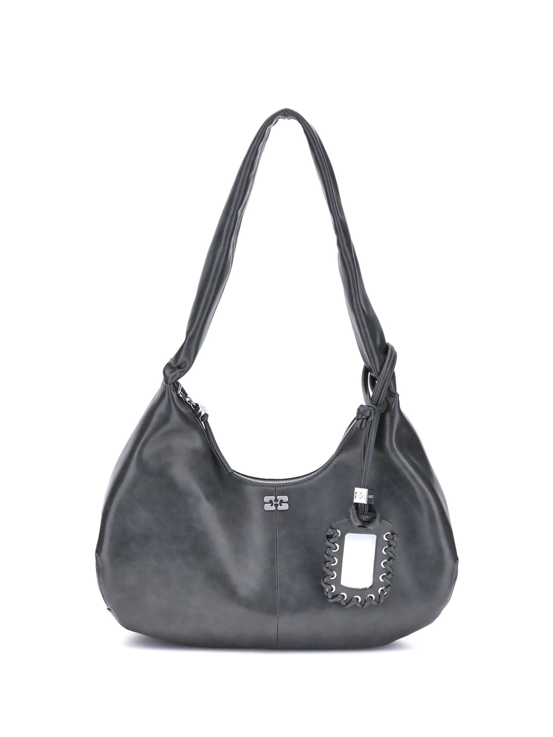 GANNI OS medium hobo shoulder bag