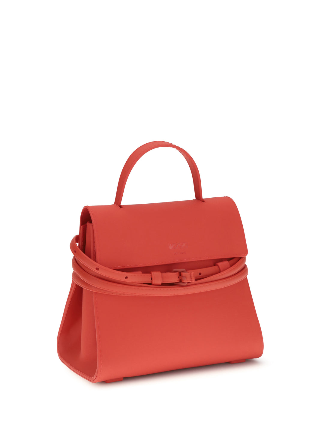 MOSCHINO OS small tie me handbag 