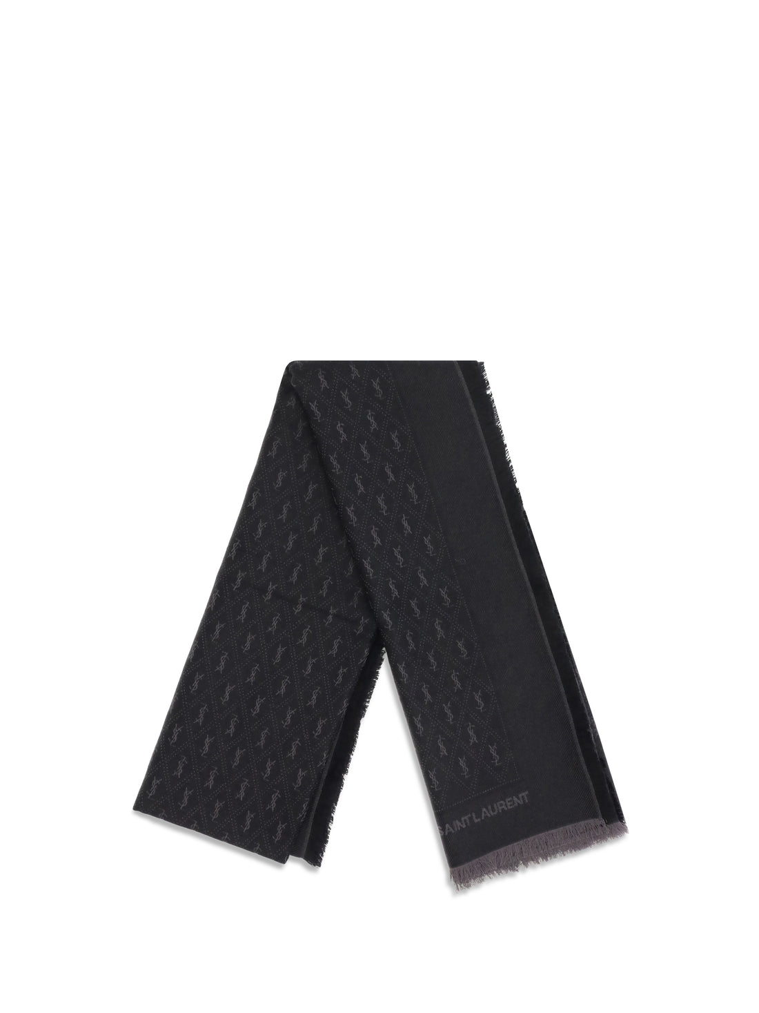 ysl monogram scarf