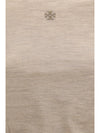 t logo wool sweater