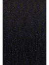 long sequin-knit dress