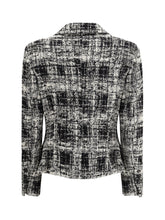 SARA ROKA 40 tweed jacket 