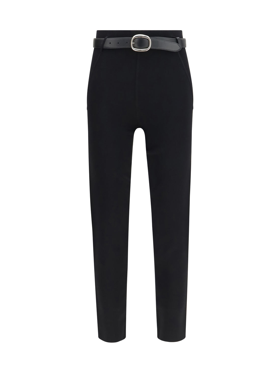 SELF-PORTRAIT M skinny pants with belt