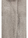 high-neck shearling jacket