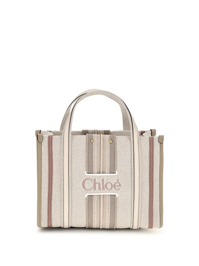 small woody loop canvas tote bag