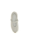 plume suede ballerinas
