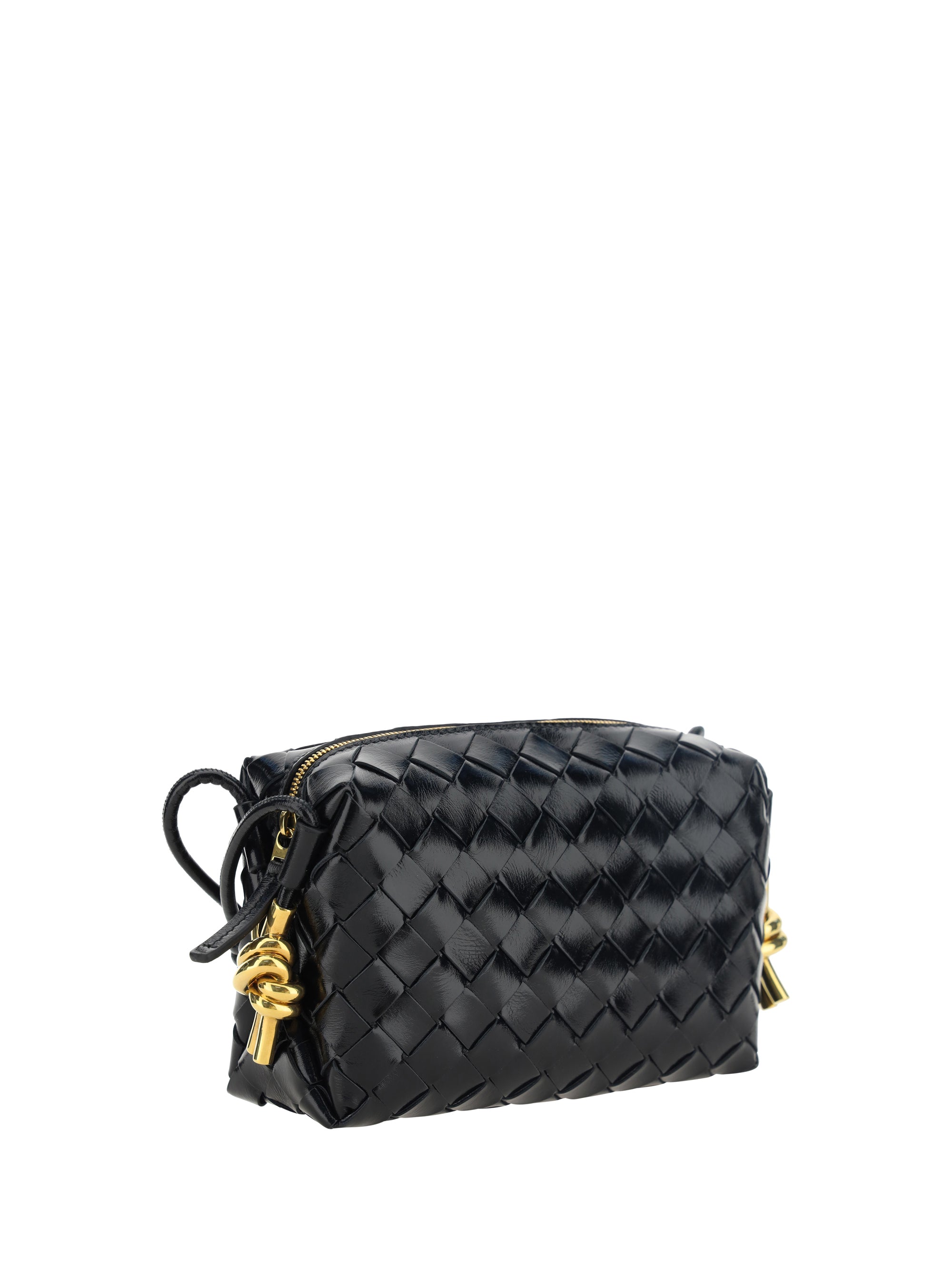 loop leather shoulder bag