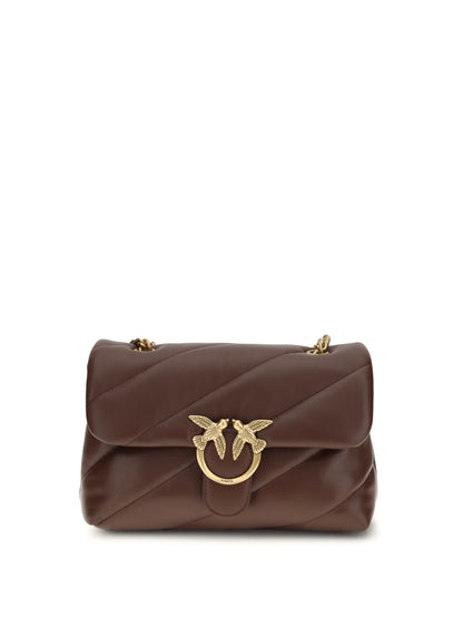 PINKO OS love classic leather shoulder bag