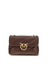PINKO OS love classic leather shoulder bag