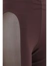 sheer detail leggings