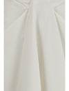long draped wool and mohair skirt