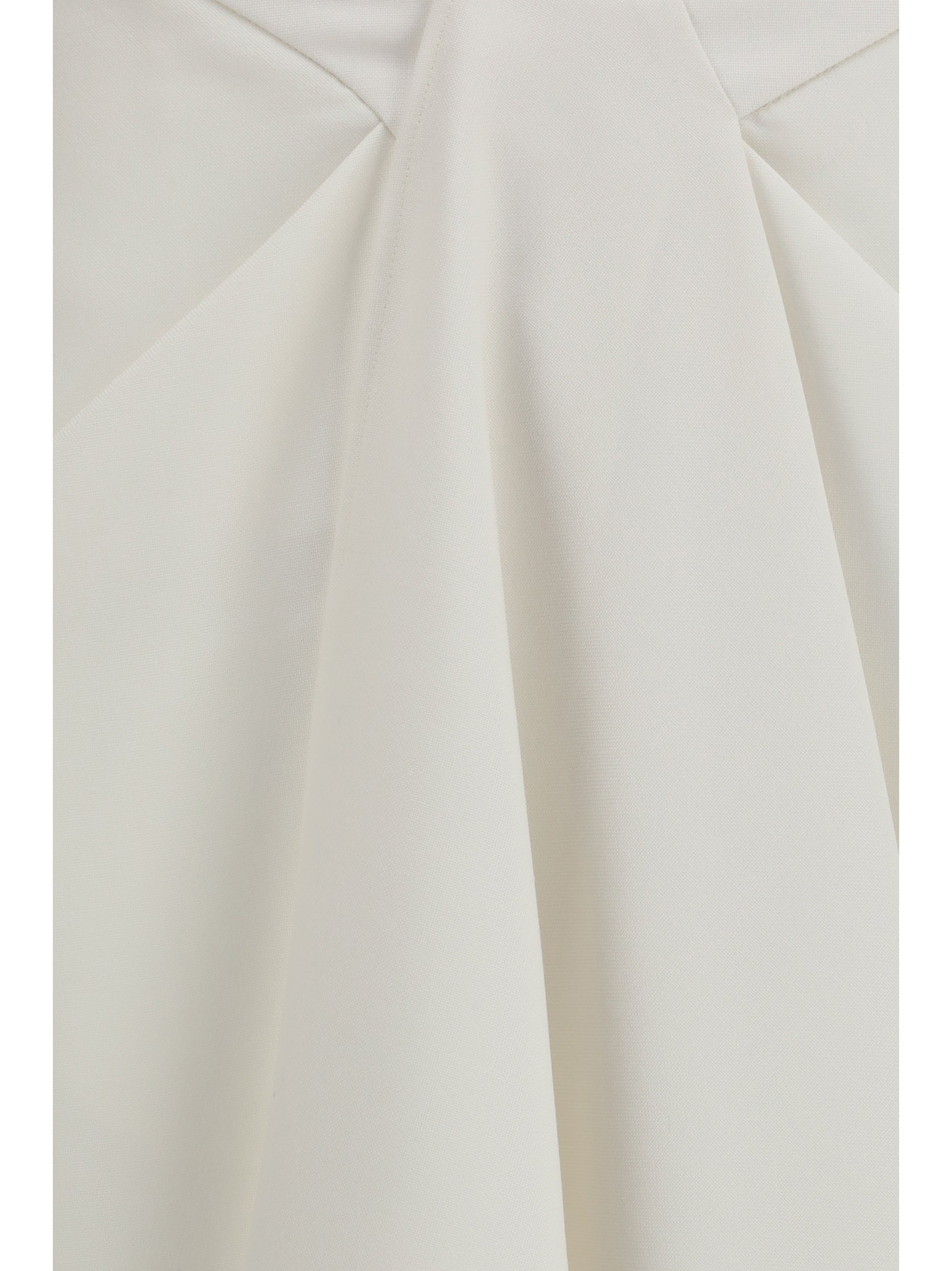 long draped wool and mohair skirt