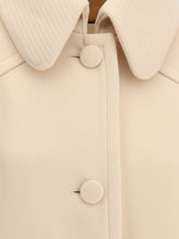 VALENTINO 44 wool drap caban