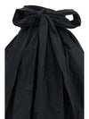 taffeta skirt with side bow