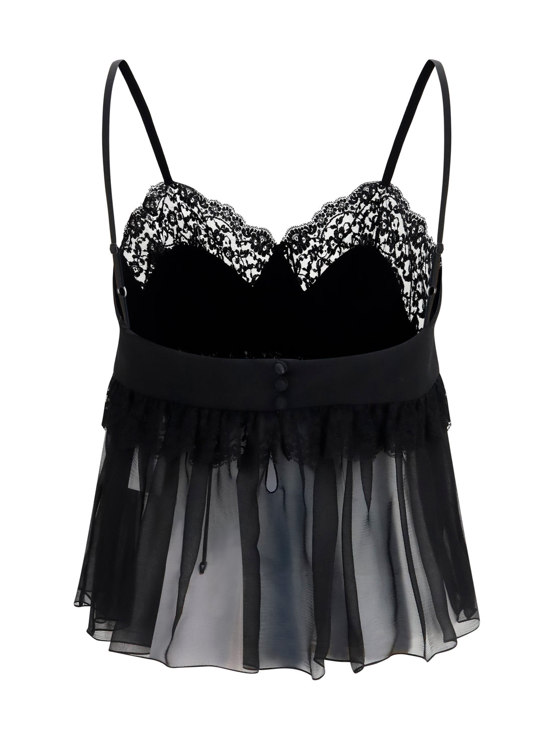 CHLOÉ 36 crêpe de chine camisole top