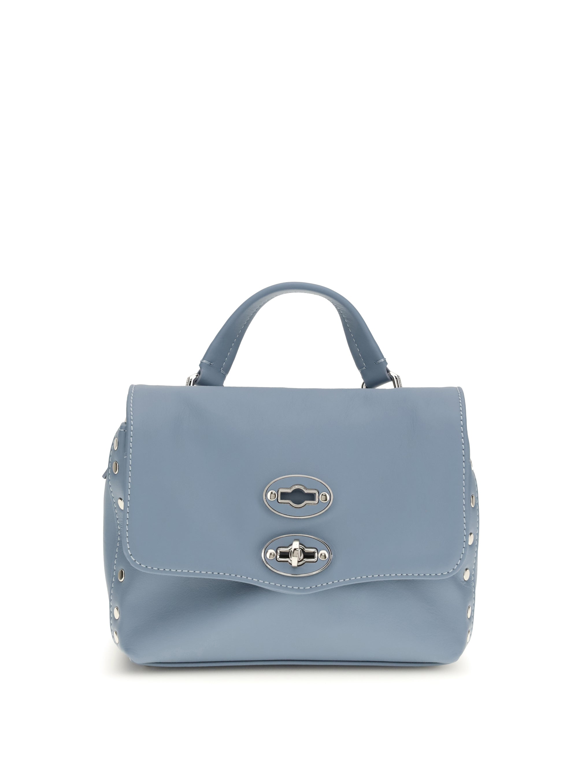 saeta baby leather postina handbag