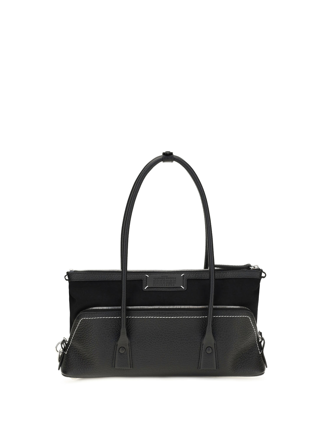 MARGIELA OS 5ac shoulder bag in leather with logo