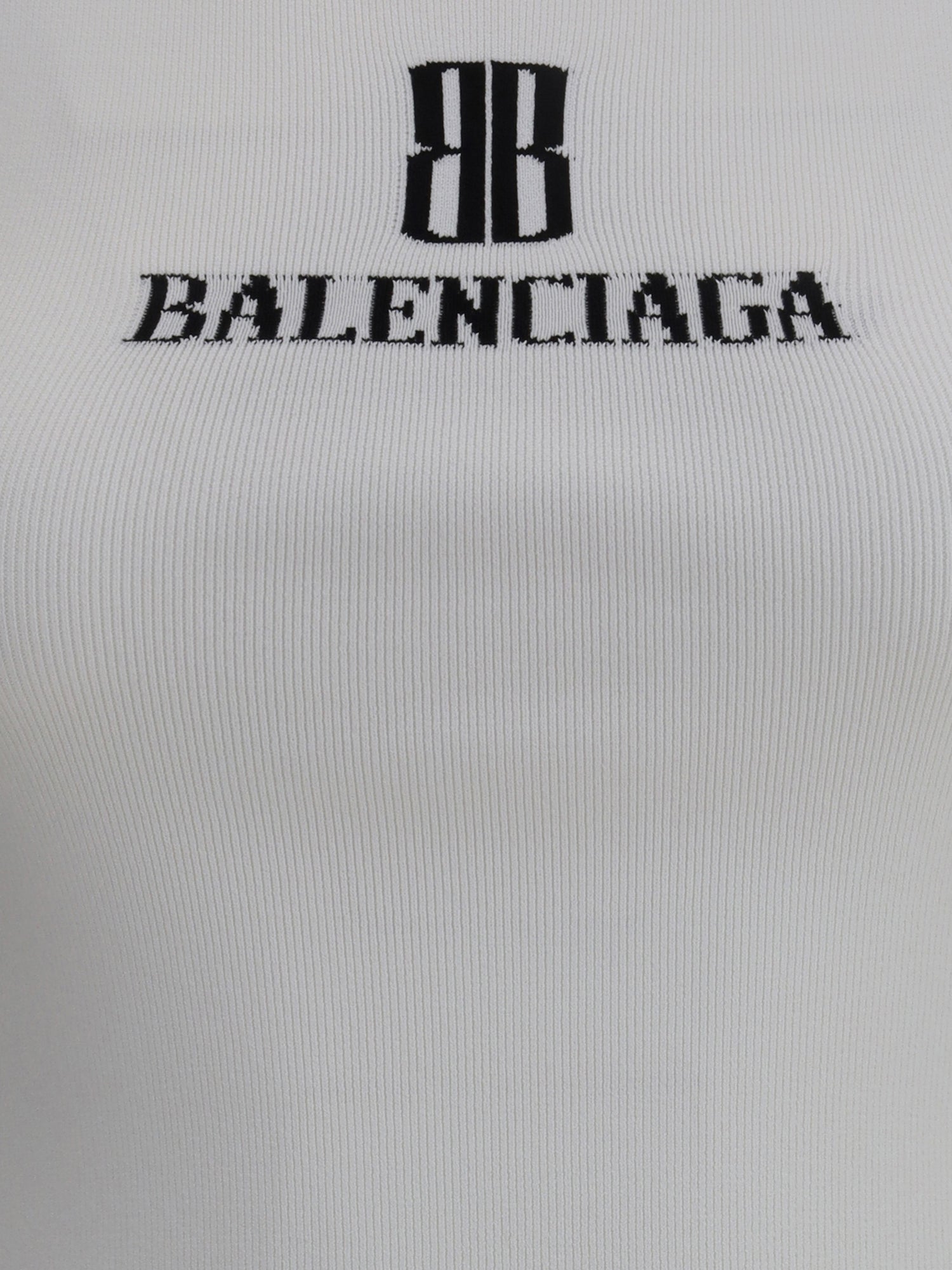 BALENCIAGA L logoed top