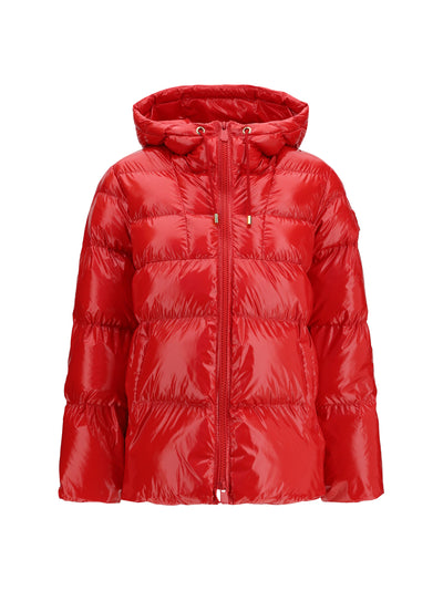 hooded eleodoro down jacket